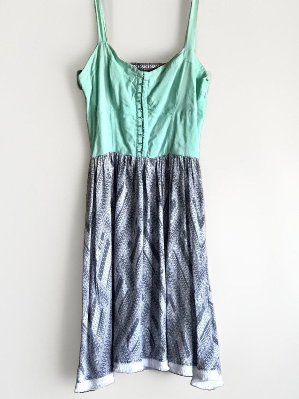 Empyre Y2K Skater-style Sundress Size Small Mint Green